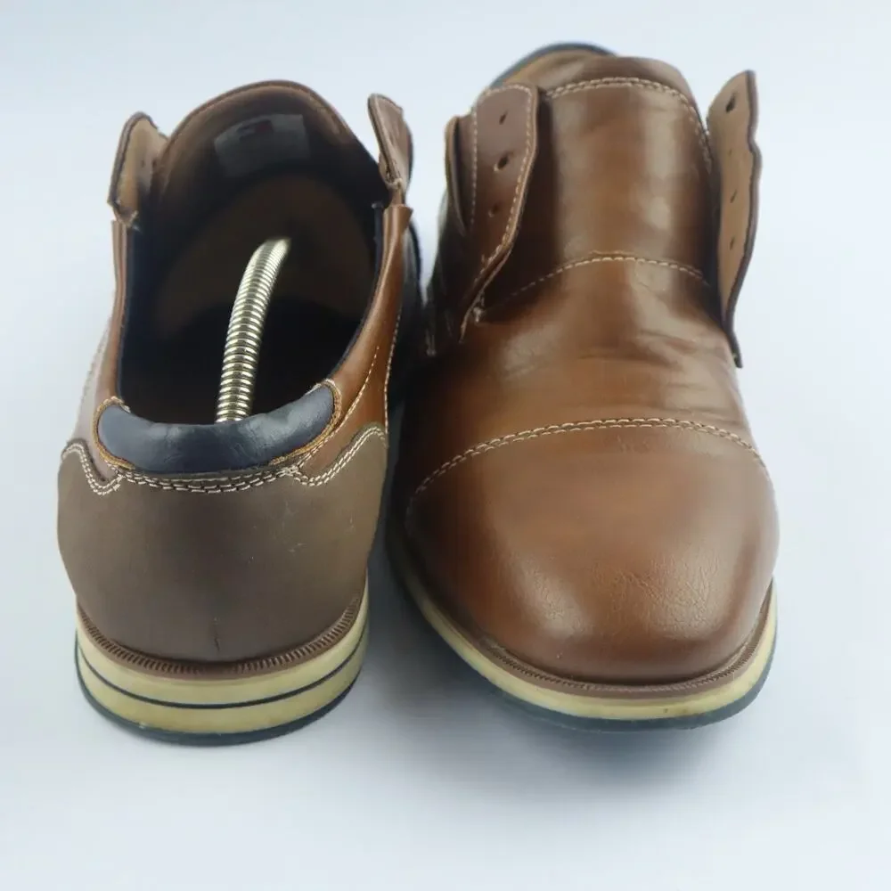 Tommy Hilfiger Men's Leather Casual Shoes - Size 10.5 - Very Good Condition